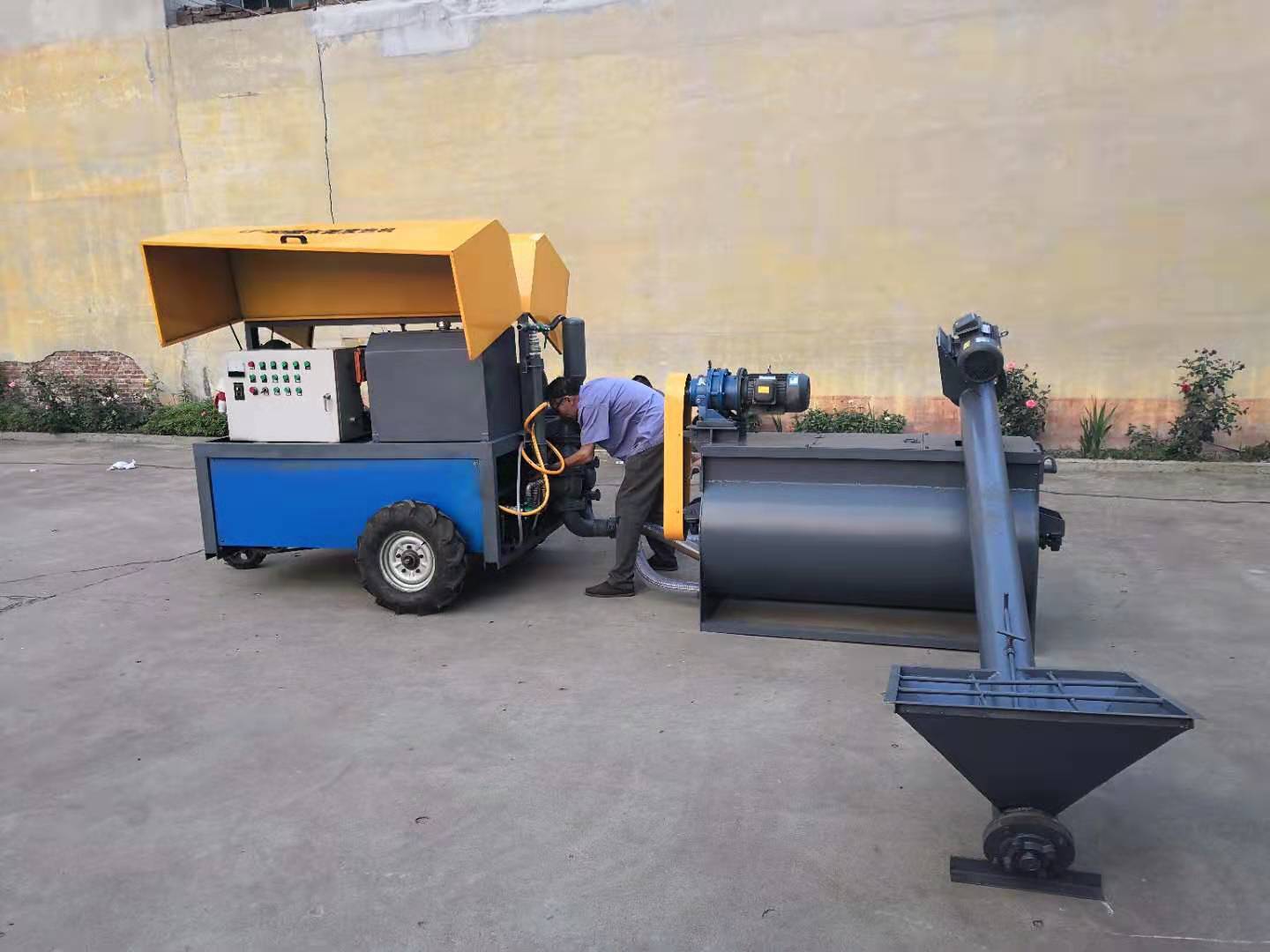 保溫砂漿噴涂機  防水材料噴涂機  防火材料噴涂機  干粉砂漿噴涂機