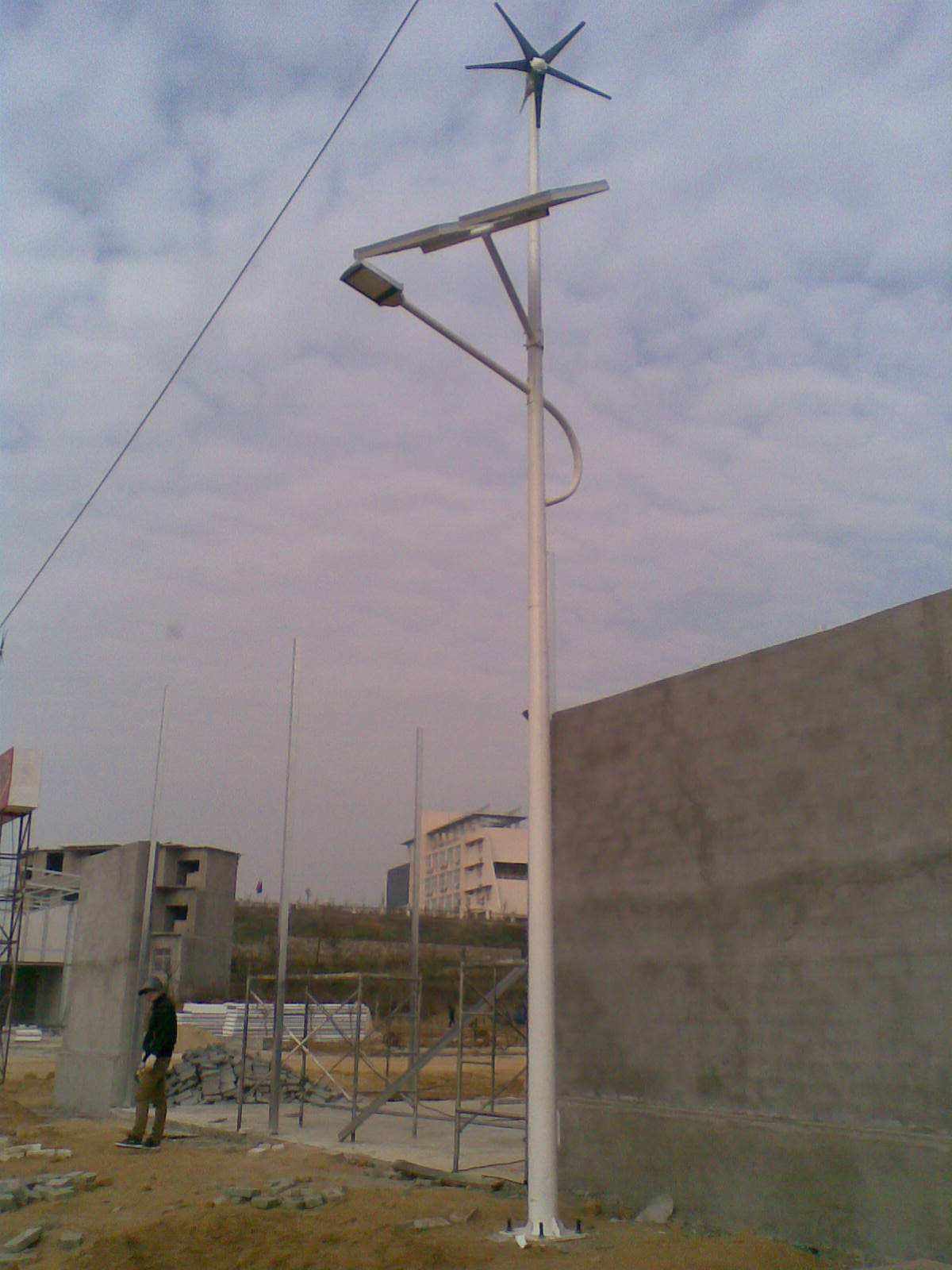 太陽能路燈照明 風光互補路燈