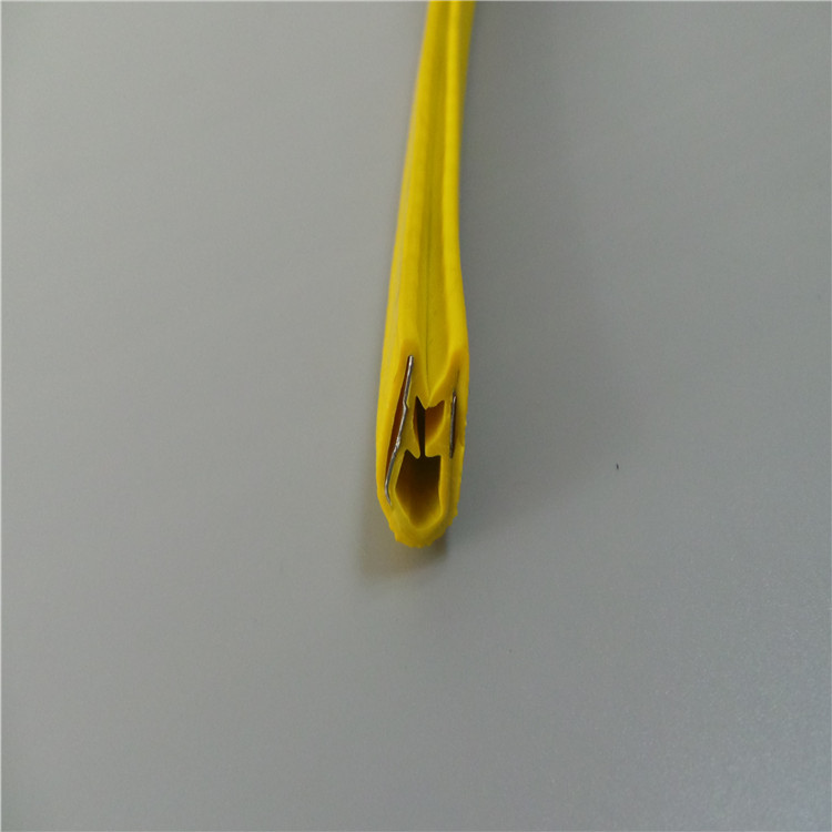 供應(yīng)U型骨架地板裝飾塑膠包邊條