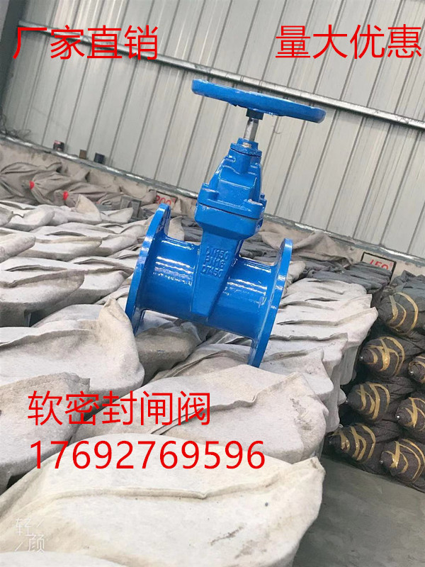 軟密封閘閥法蘭暗桿彈性座封自來水