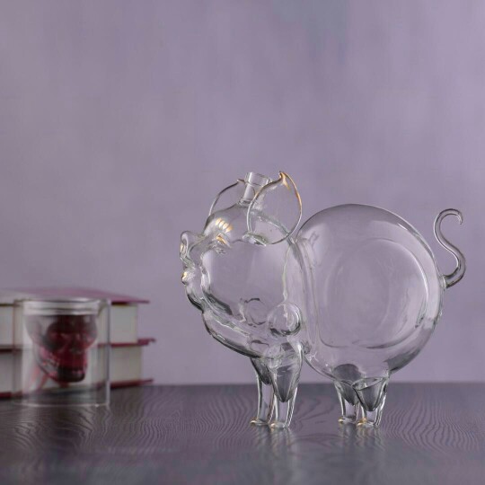 白酒瓶定制廠家 生肖豬豬空酒瓶