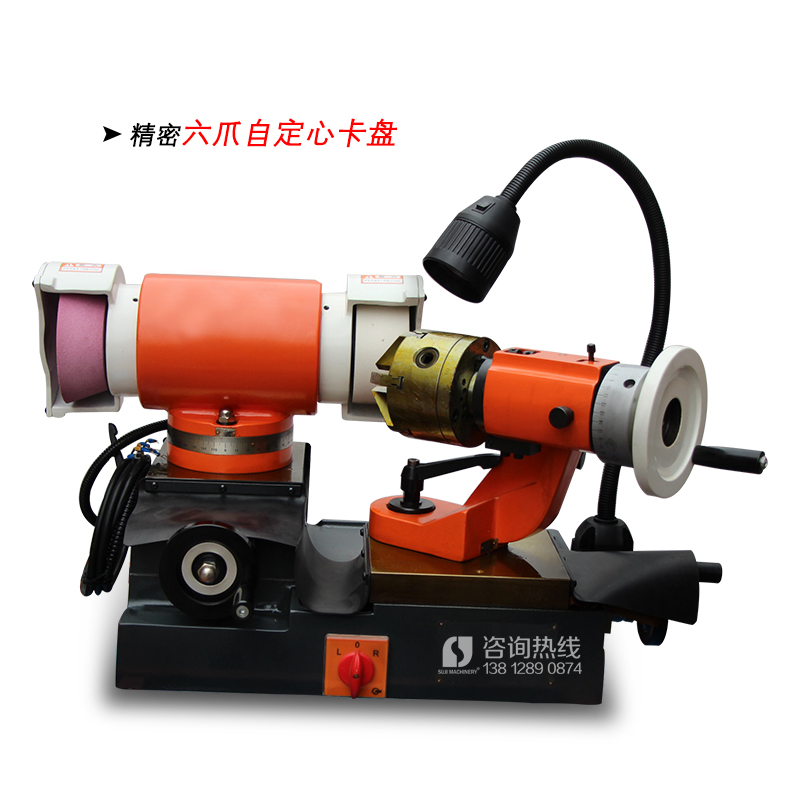 SJ-32N多功能刀工具磨床 端銑刀鉆頭磨刀機 絲攻倒角刀研磨機 雙砂輪