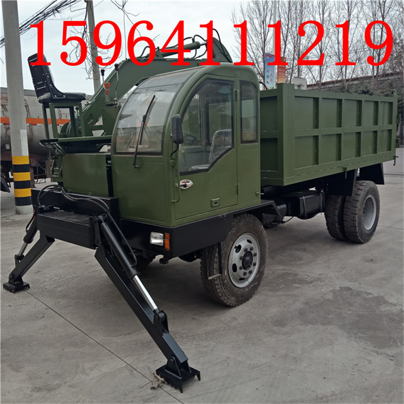 隨車(chē)挖 四不像隨車(chē)挖廠家 2驅(qū)四驅(qū)輪式隨車(chē)挖 草叉子 抓木器 破碎錘 挖斗隨車(chē)挖 支持定制全國(guó)配送