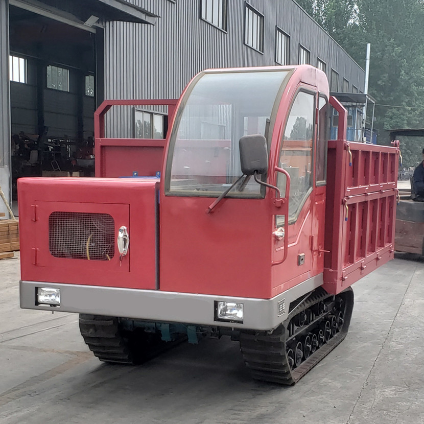 廠家直銷小型農(nóng)用拖拉機(jī) 自卸翻斗運(yùn)輸履帶車 四不像履帶運(yùn)輸車 可定制