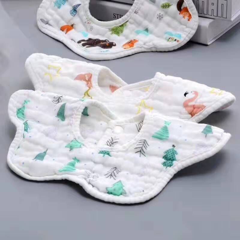 六層泡泡紗圍嘴供應(yīng)商，上海六層泡泡紗圍嘴供應(yīng)商，義烏六層泡泡紗圍嘴供應(yīng)商