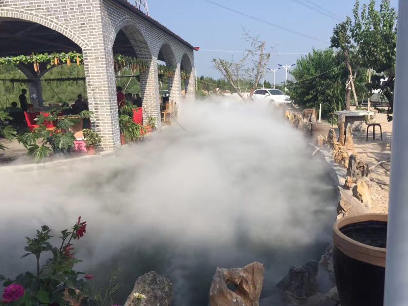 公園植物園降溫霧森美化景觀造霧全自動高壓噴霧設備原裝現(xiàn)貨