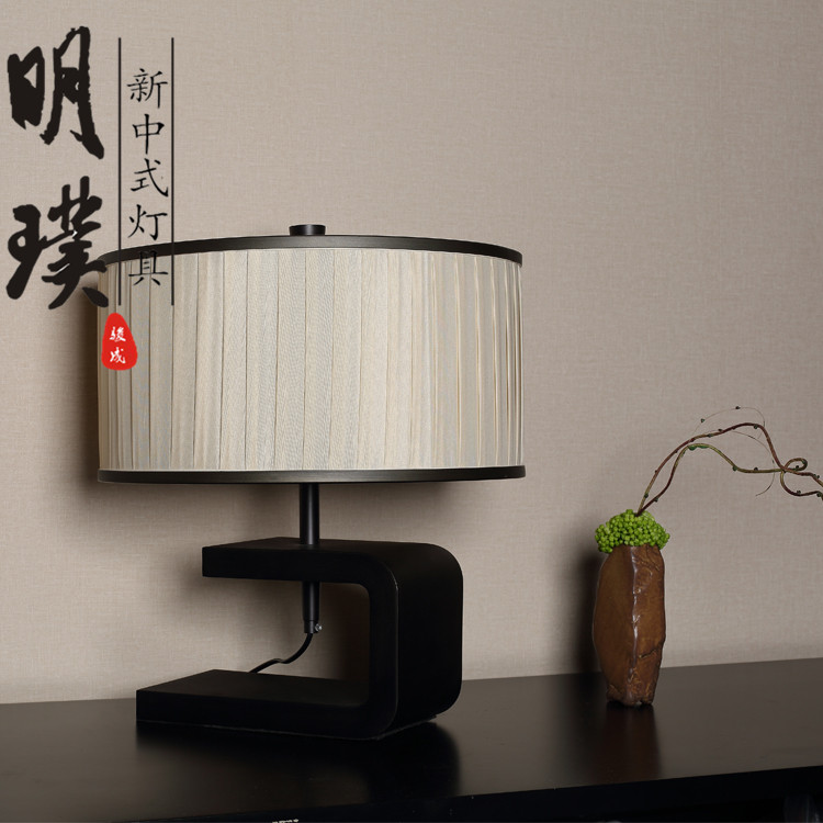 博物館新中式臺燈 展廳新中式臺燈