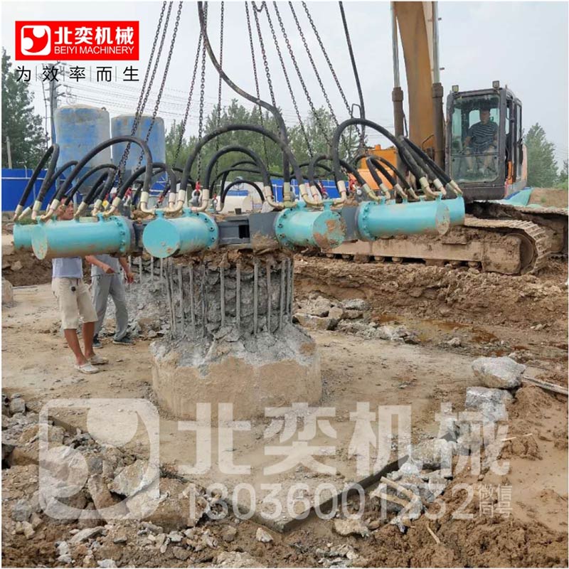 液壓破樁機(jī) 灌注樁截樁機(jī) 水泥樁頭破除機(jī)械 機(jī)械化破樁頭