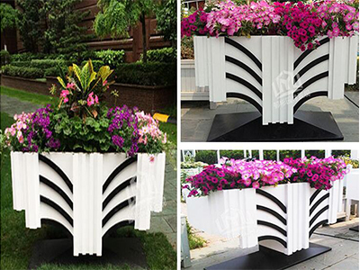 木塑花箱，信陽花箱廠家，信陽木塑花箱，信陽公園花箱