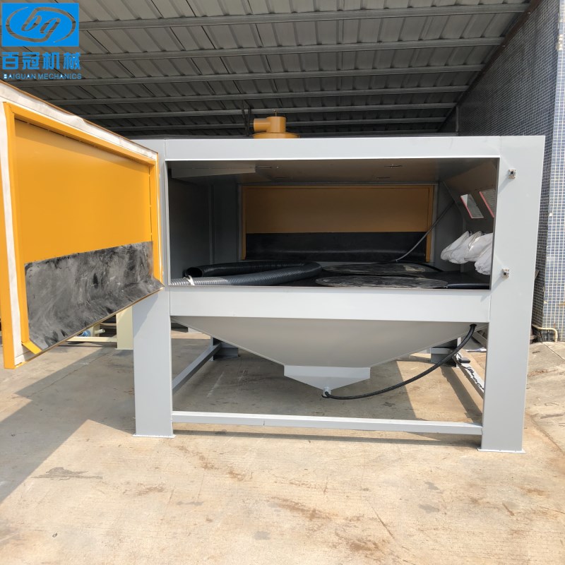 供應(yīng)雙工位噴砂機(jī)多工位噴砂機(jī)大型工件噴砂機(jī)訂做非標(biāo)噴砂設(shè)備 手動雙工位噴砂機(jī)