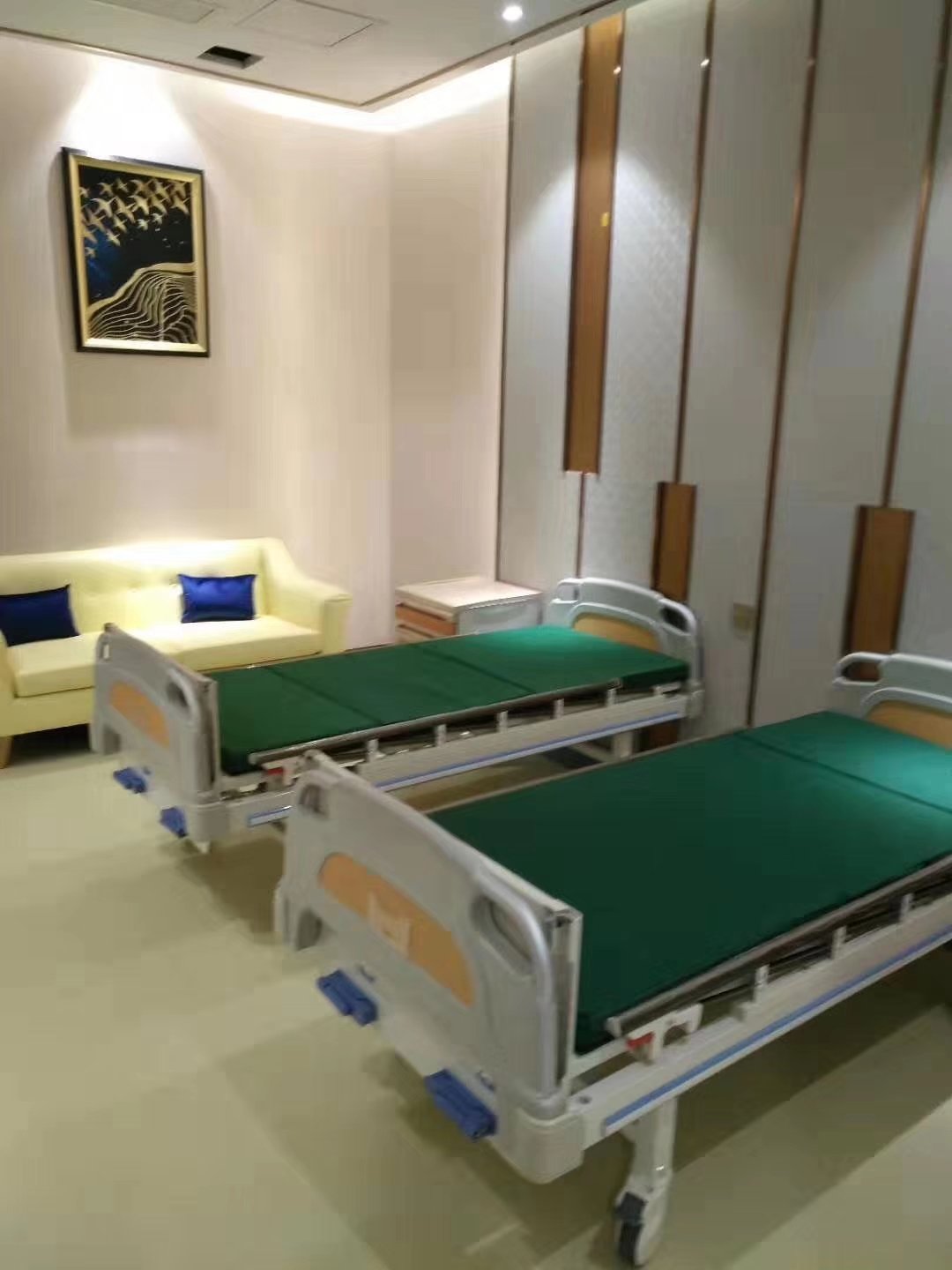 ABS雙搖床 手搖護(hù)理床 家用醫(yī)用監(jiān)護(hù)床 老年人家用雙搖護(hù)理床 病床廠家