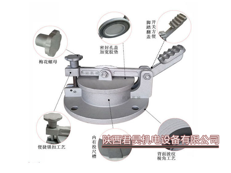 加油站帶鎖量油觀察口 鋁合金量油孔帶閥 防盜雙密封量油孔 油罐防盜量油孔