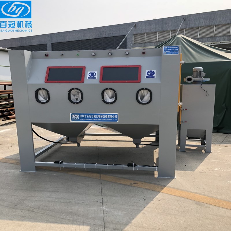 供應(yīng)雙工位噴砂機(jī)多工位噴砂機(jī)大型工件噴砂機(jī)訂做非標(biāo)噴砂設(shè)備 手動雙工位噴砂機(jī)