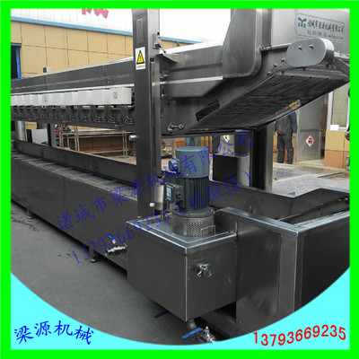 連續(xù)花生米油炸生產(chǎn)線 肉丸油炸流水線 海鮮油炸生產(chǎn)線 小魚仔油炸機(jī)  全自動連續(xù)油炸機(jī)