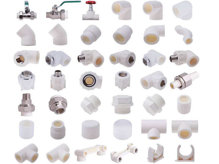 西安冷熱水管子 PPR彎頭三通直接變徑大小頭內(nèi)絲彎頭外絲直接活接