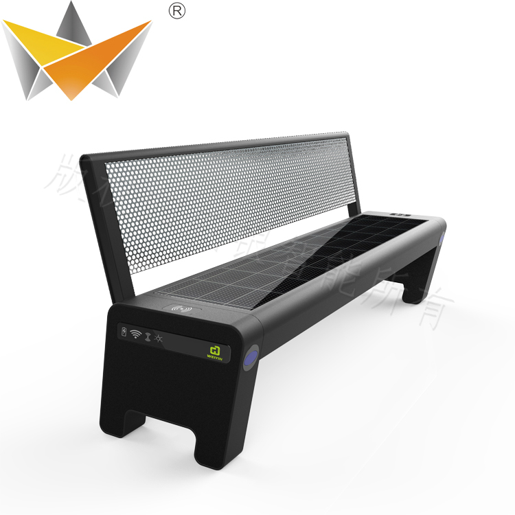 太陽能休閑座椅、公園椅、休息崗?fù)?  title=