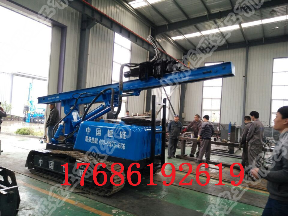 供應(yīng)多功能履帶式液壓打樁機(jī) 多功能履帶式液壓打樁機(jī)廠家