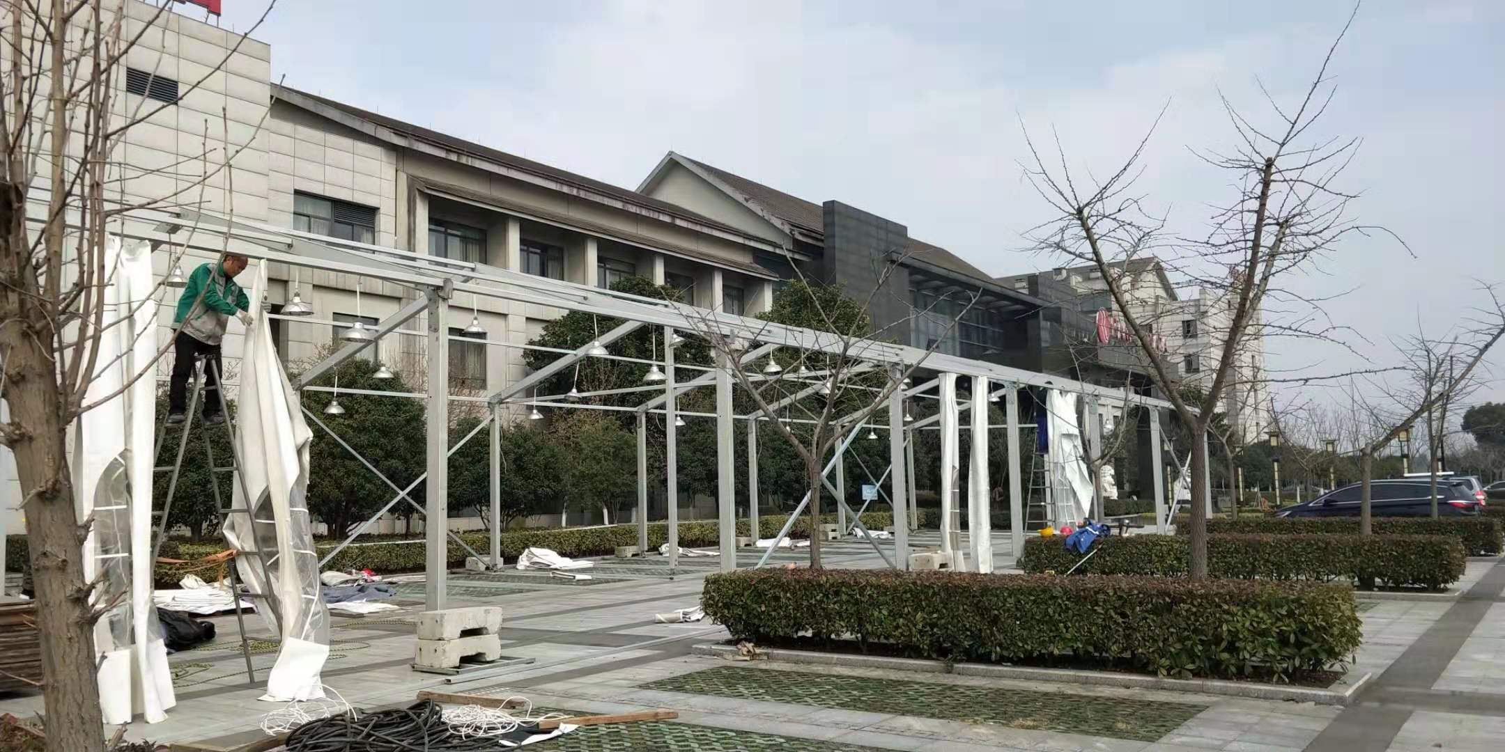 戶外臨時搭建活動帳篷 鋁合金婚慶篷房 廣東大型活動帳篷廠家