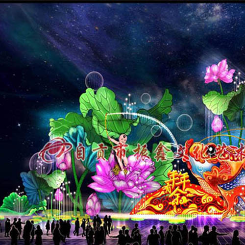 振鑫彩燈公司/大型情景彩燈/連年有余