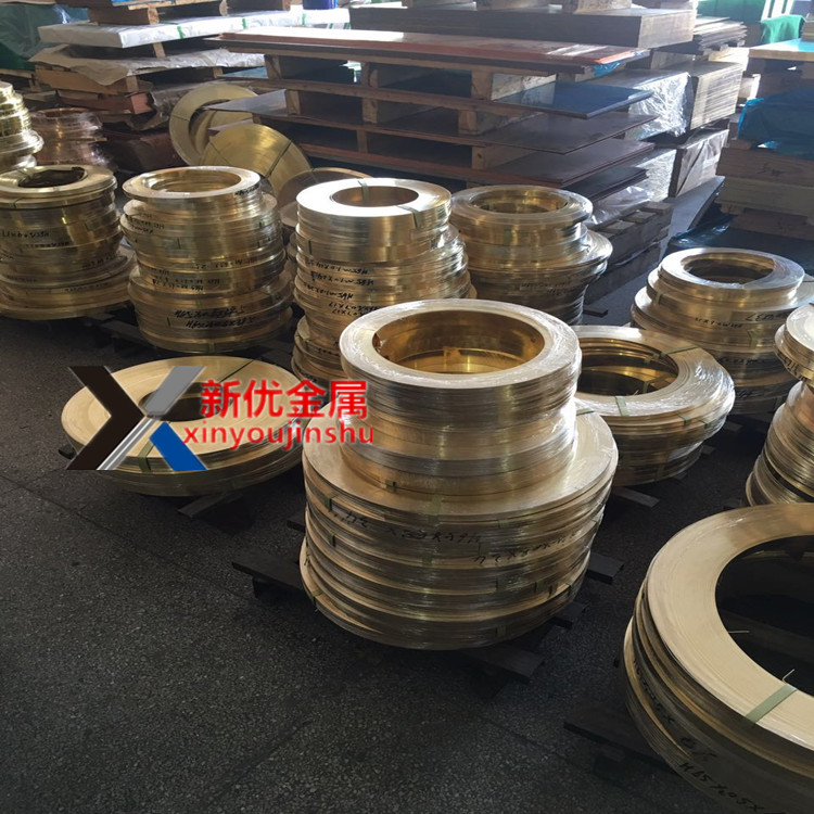 批發(fā)引線框架銅qfe2.5銅帶材JISC194 KFC電子銅帶Tfe0.1