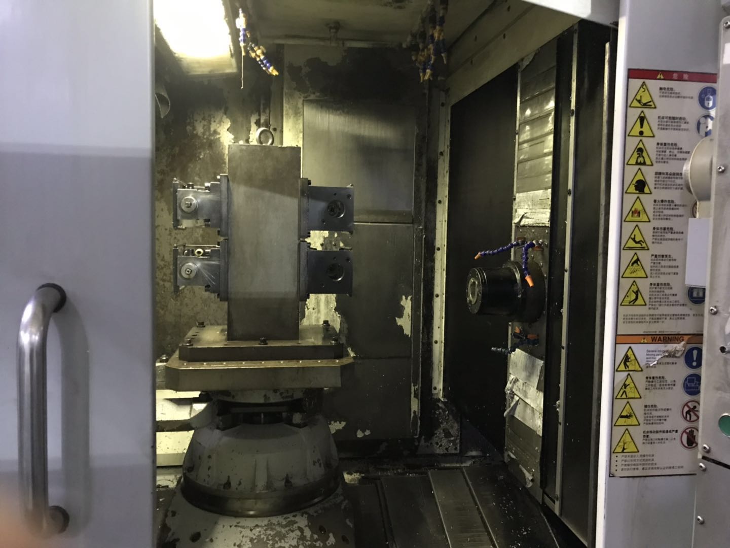 二手九成新斗山起亞馬扎克美國(guó)哈斯EC500臥式加工中心在位轉(zhuǎn)讓