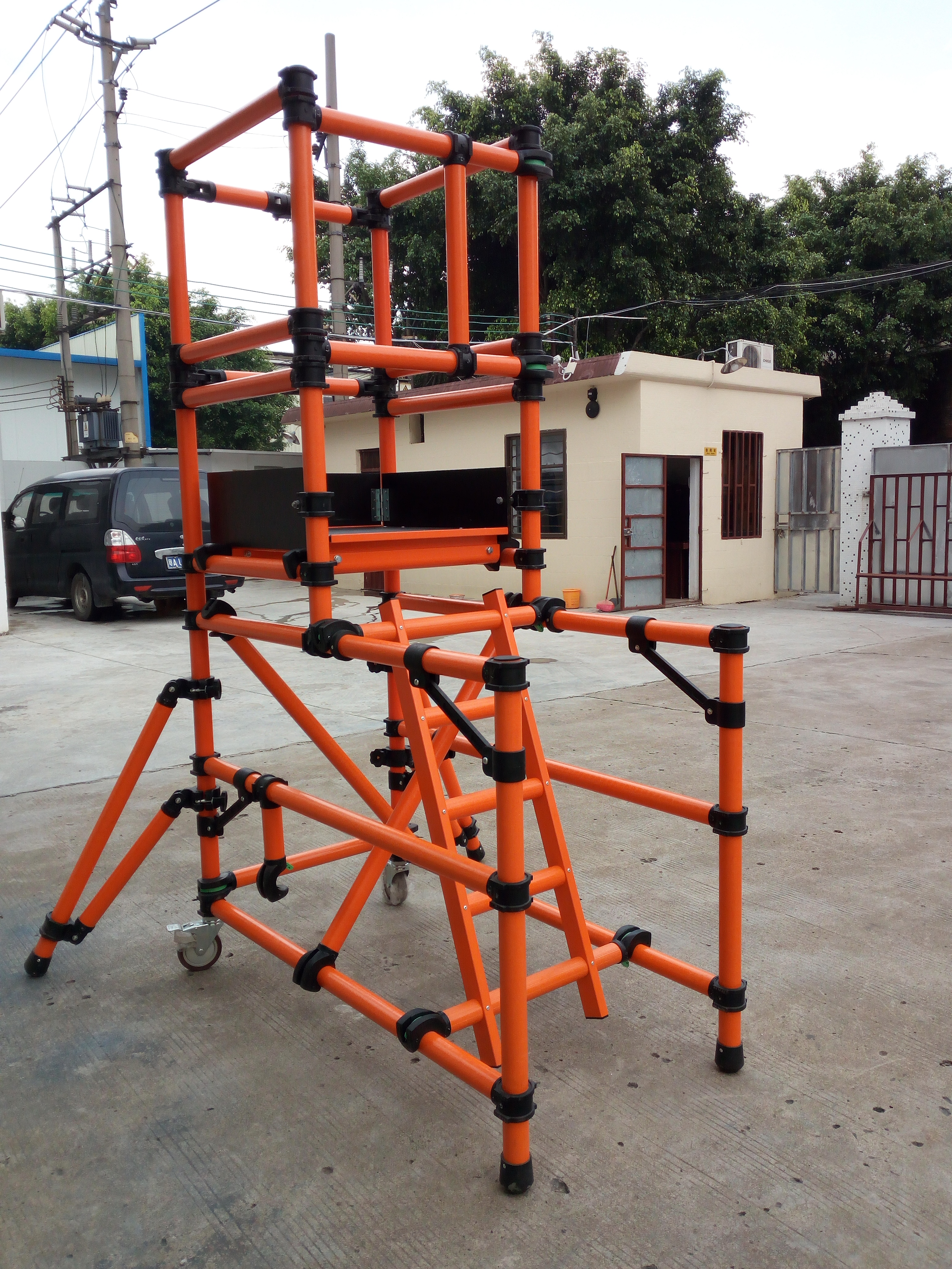 玻纖腳手架 絕緣型登高平臺(tái) 絕緣不導(dǎo)電 易搭易收 廣州廠家直銷