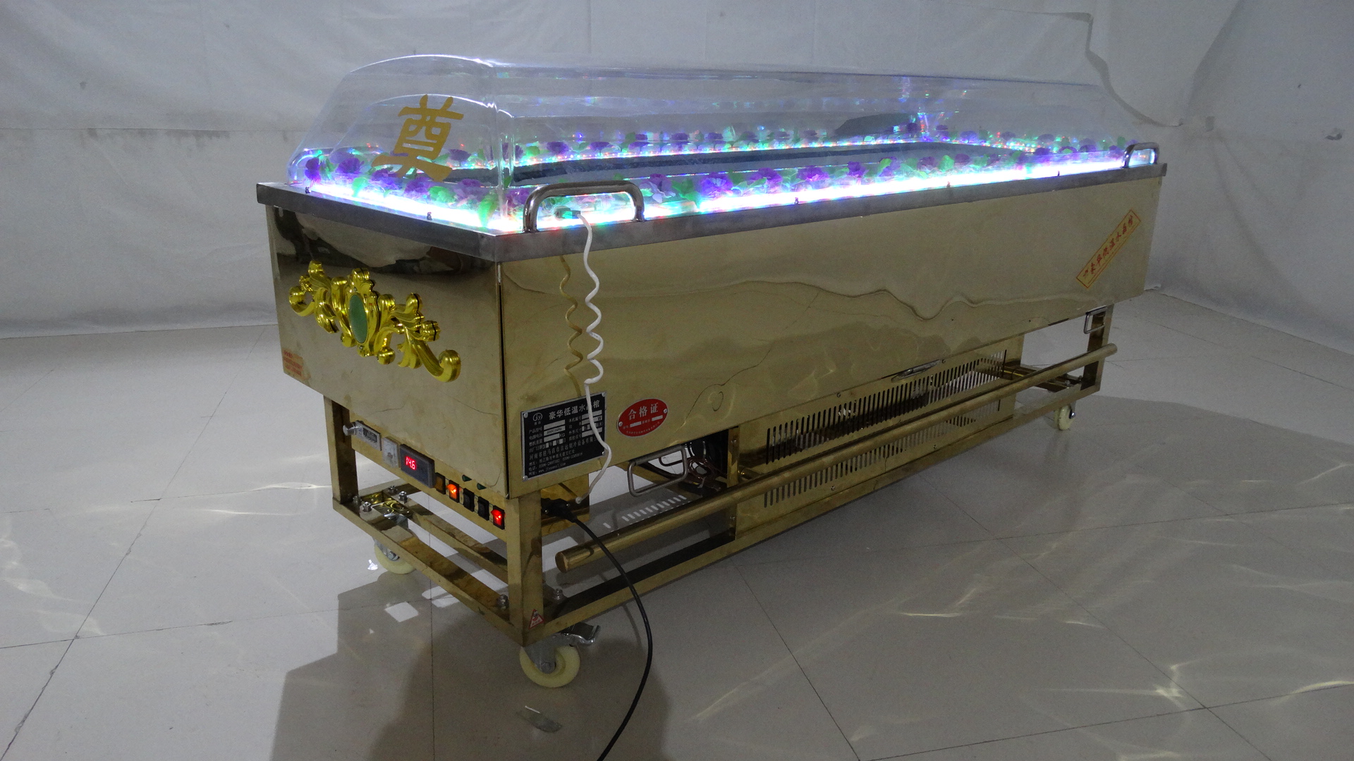 水晶棺JYCH-3A廠家直銷