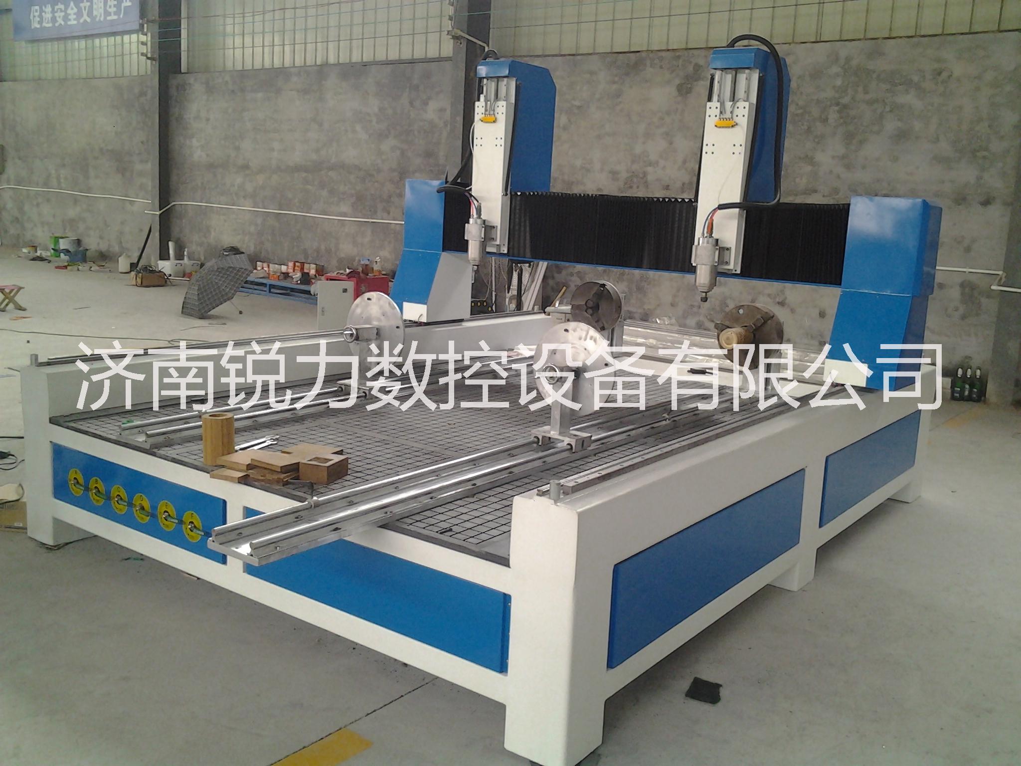 航暢1325雙頭獨(dú)立石材機(jī) 雙頭平面立體一體機(jī)