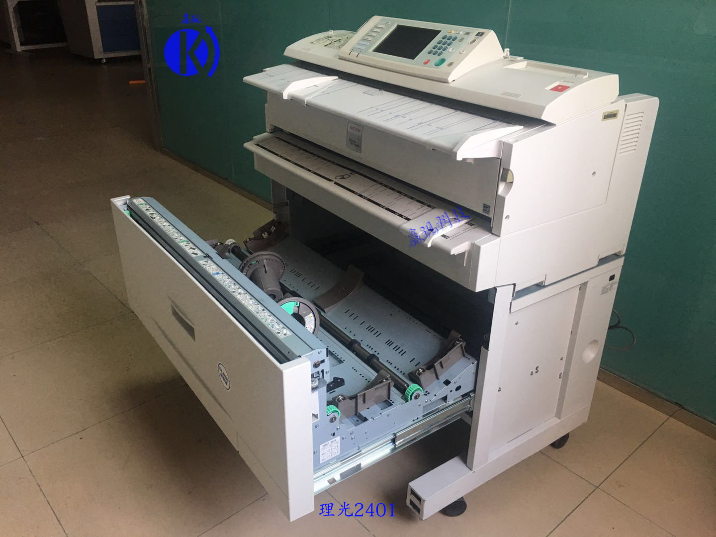 理光2401/3601二手工程機(jī)數(shù)碼打印機(jī)A0圖紙掃描儀激光藍(lán)圖曬圖機(jī) 理光2401/3601二手工程機(jī)-40000元