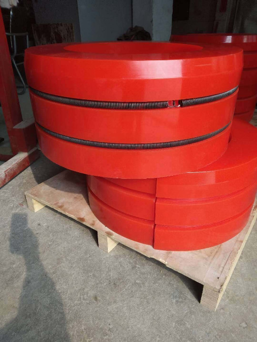 山東縱剪開卷機610聚氨酯增徑套