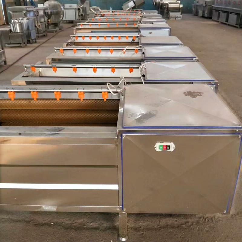 馬鈴薯清洗機 山藥毛輥去皮機 連續(xù)去皮清洗機 果蔬清洗設(shè)備