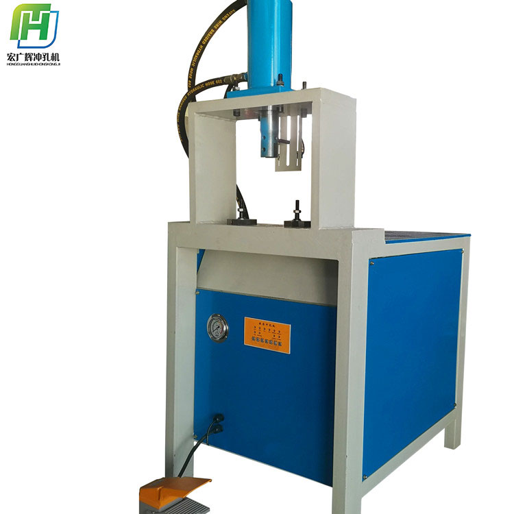 不銹鋼扶手護欄沖弧機 角鐵方管沖孔機