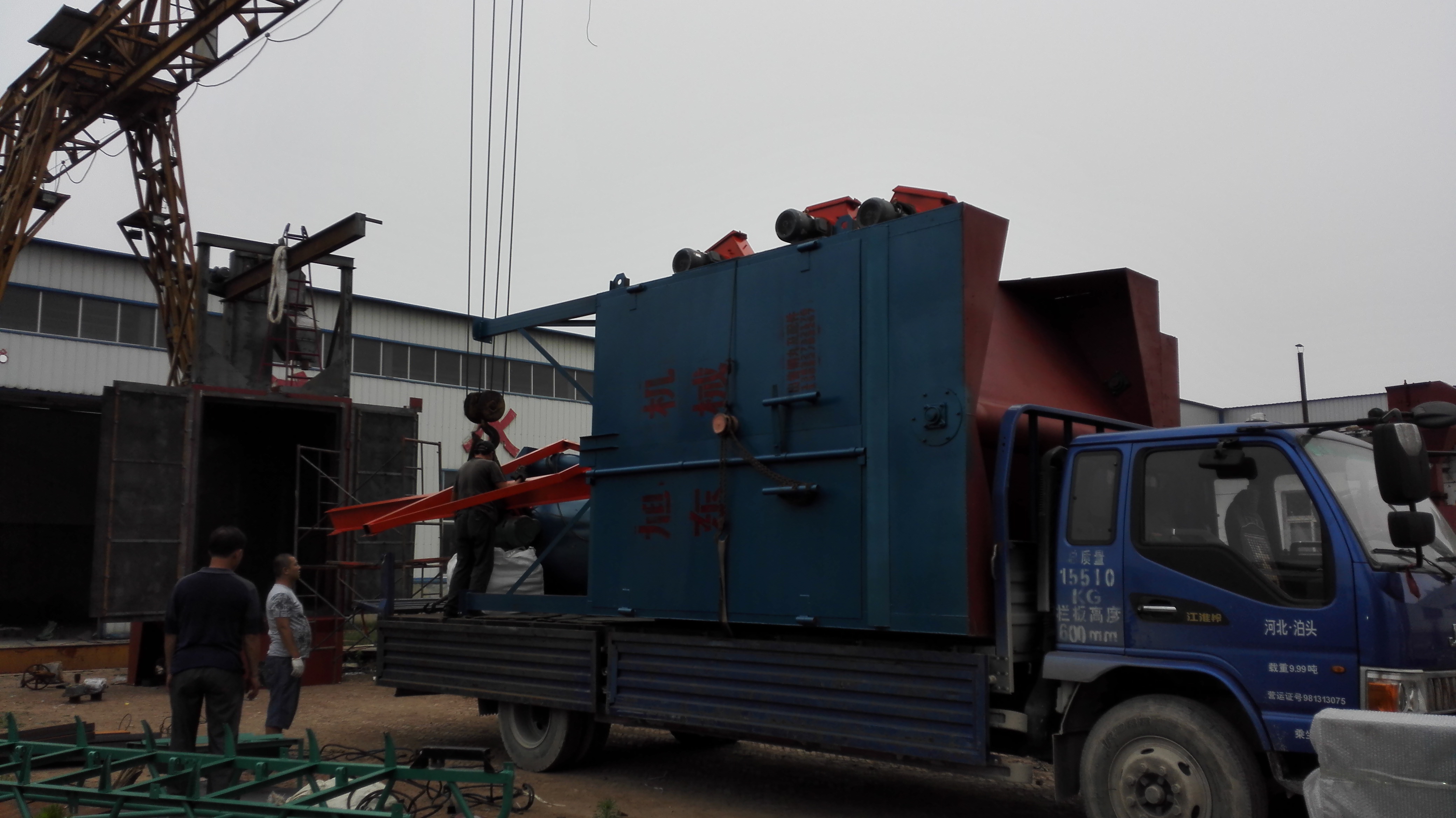 2019年 滄州 旭東新出鈑金件拋丸機(jī)