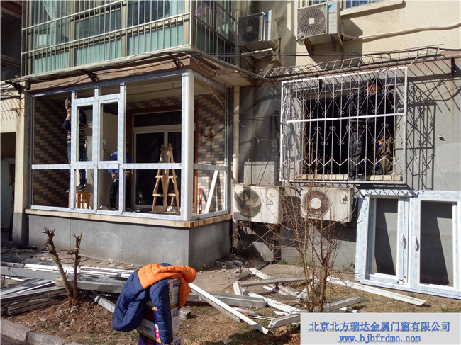 順義華建55斷橋鋁合金窗 隔音隔熱斷橋鋁門窗 平開窗