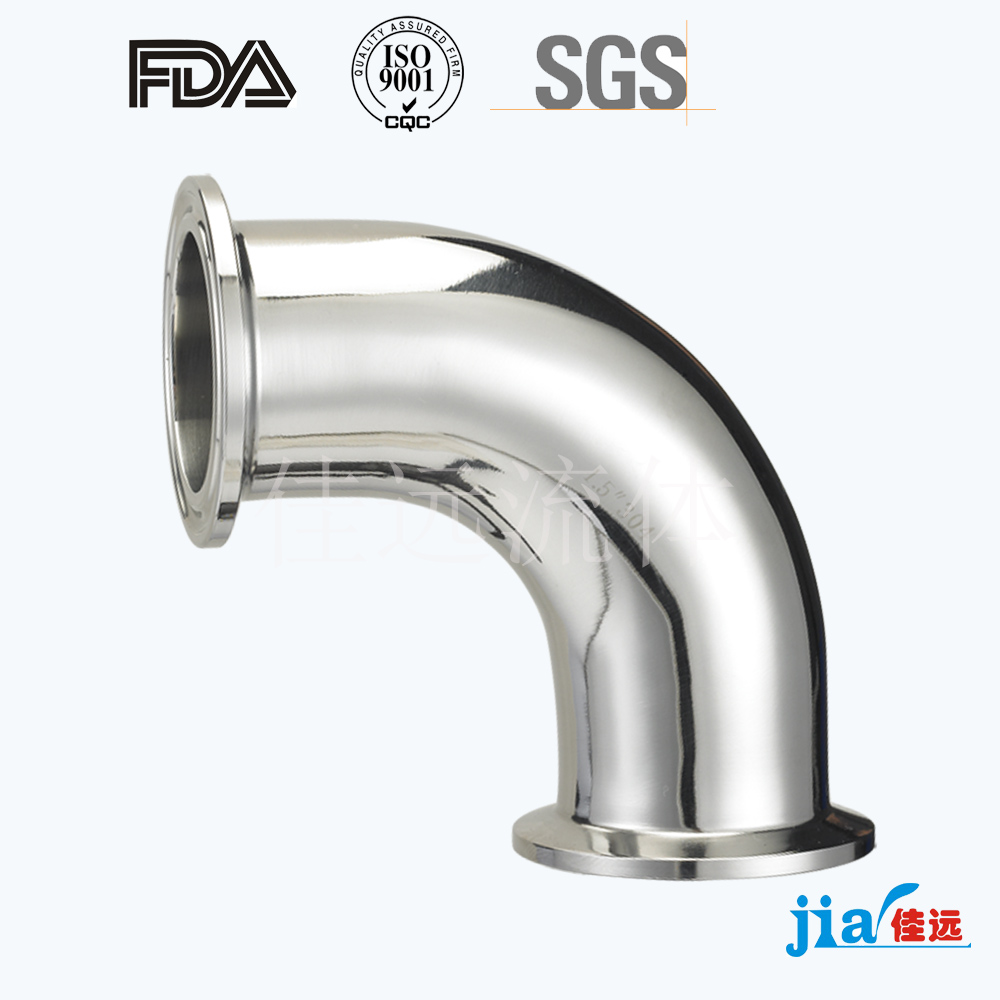 佳遠管件304 316L 衛(wèi)生級 90°短彎頭