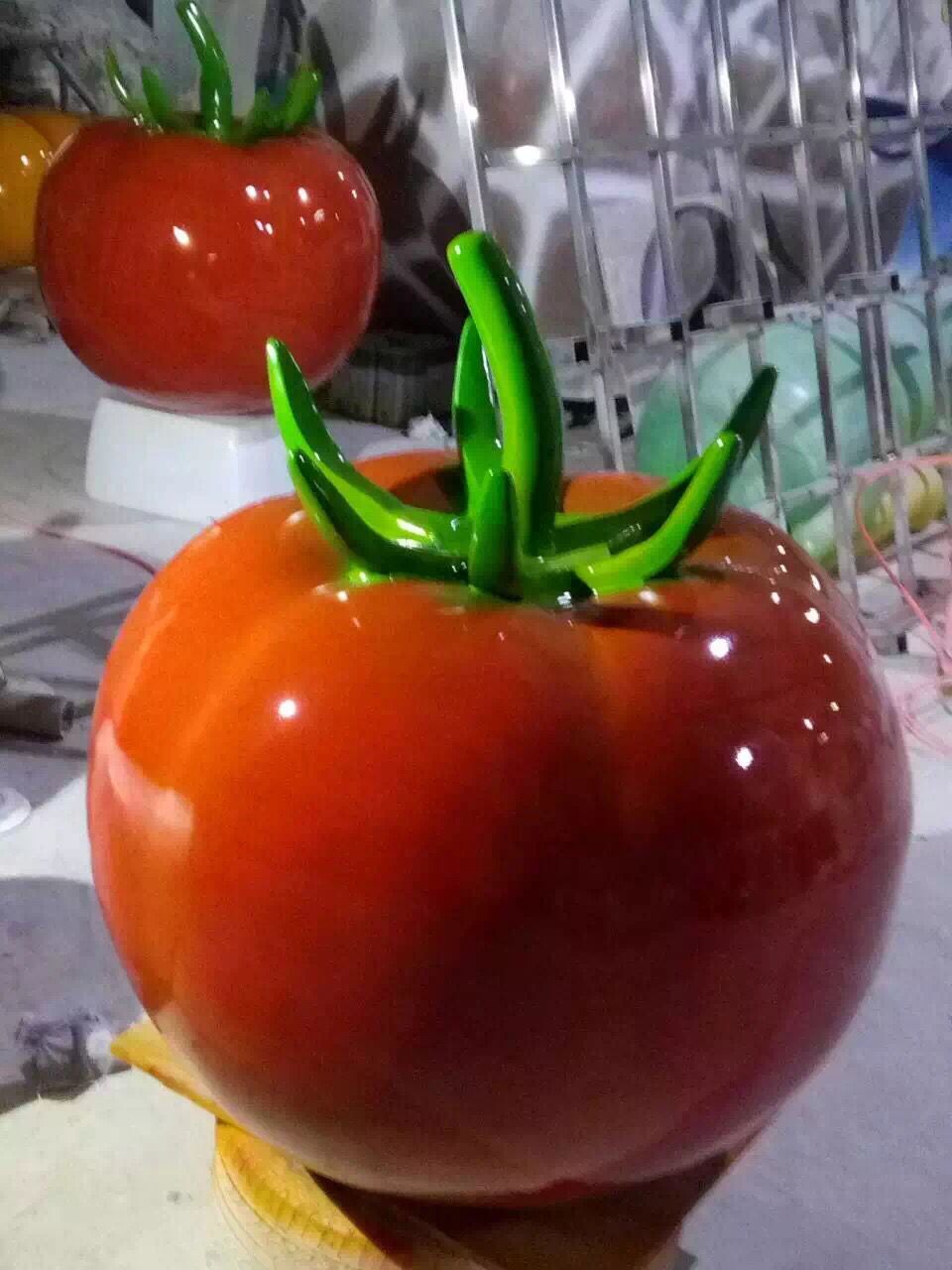 佛山玻璃鋼蔬菜雕塑造型 戶外園林玻璃鋼制品