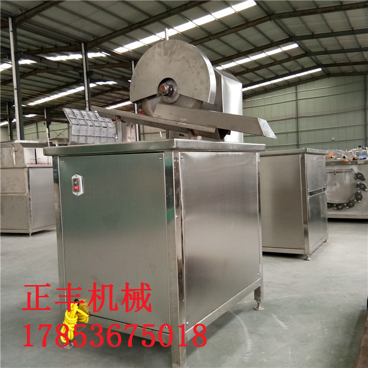 全自動(dòng)豬蹄劈半機(jī) 豬蹄分半機(jī) 豬蹄破半機(jī) 豬蹄切割機(jī)