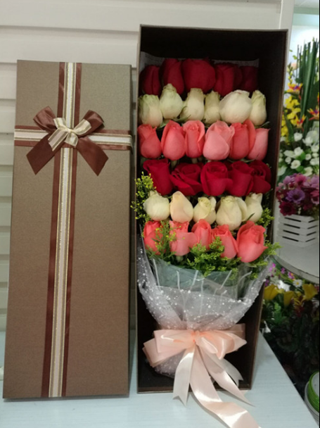 鮮花速遞禮盒花束紅玫瑰北京同城鮮花上海生日送南京廣州花店杭州
