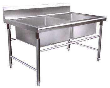 山西太原冰之峰商用不銹鋼  菜盆 洗碗池消毒池食堂廚房