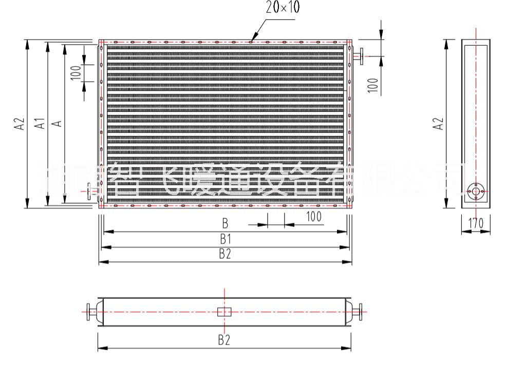 長(zhǎng)沙翅片管換熱器廠家直銷智飛暖通SRZ9*5D蒸汽散熱器 工業(yè)散熱器