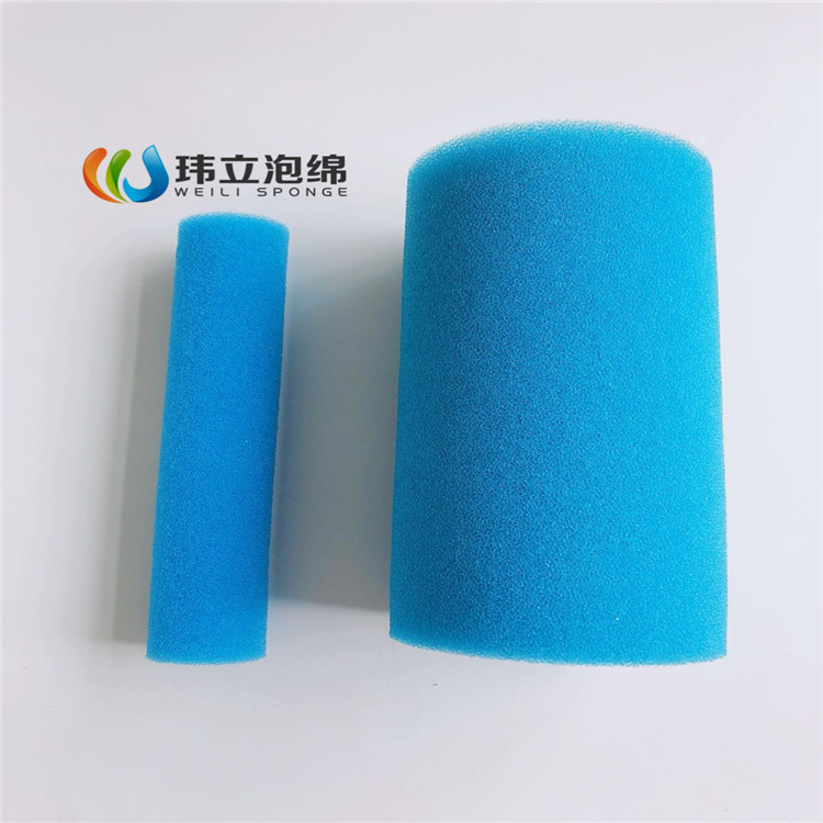 工廠供應(yīng)高密度過濾棉 過濾海綿管/圓柱