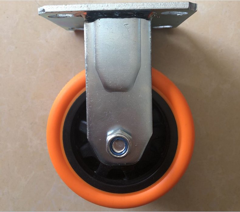 藝鑫重型高強(qiáng)度腳輪，PVC輪4寸5寸6寸8寸萬向輪工業(yè)推車運(yùn)輸腳輪