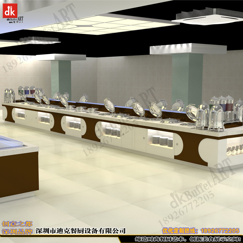 自助餐臺廠家定制　企事業(yè)單位　自助餐臺設(shè)計