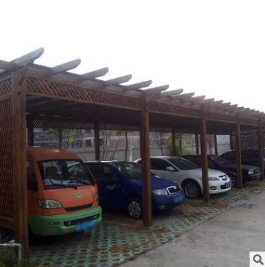 廠家定制景觀塑木葡萄架 仿木庭院葡萄架 小區(qū)戶外防腐木葡萄