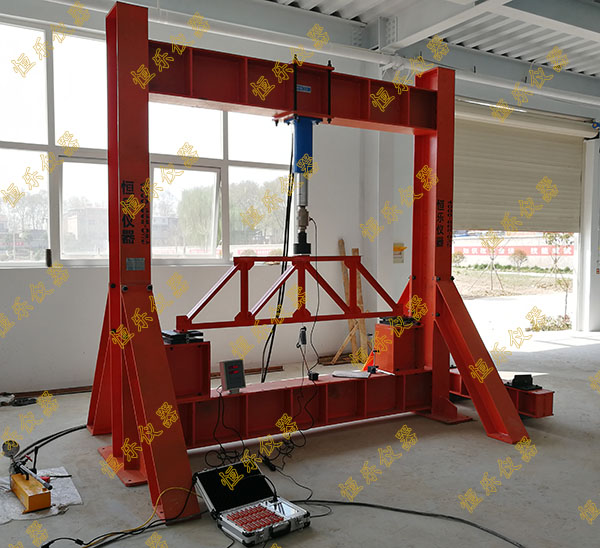 預制樓梯加載反力架  裝配式建筑檢測反力系統