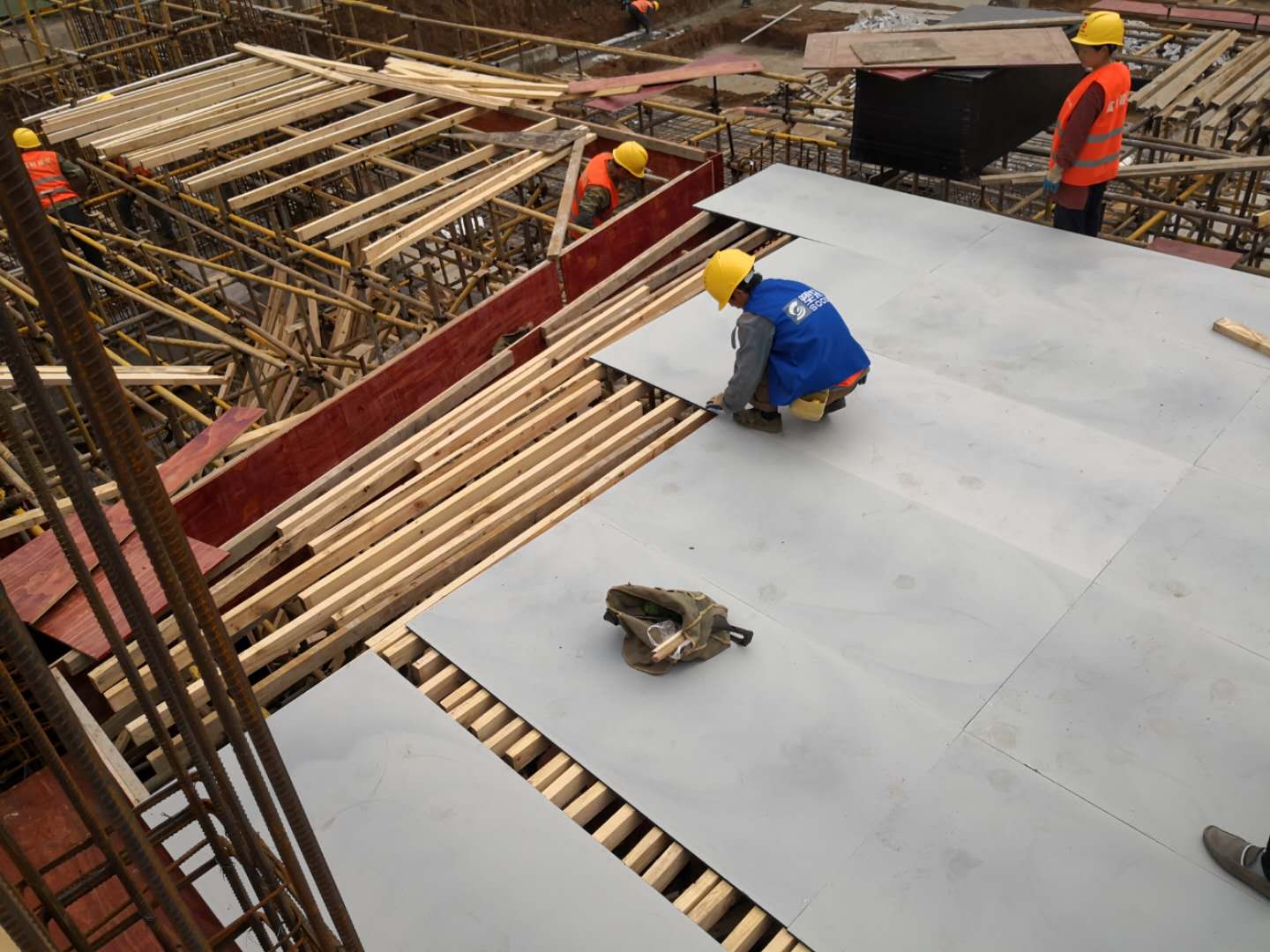 塑料建筑模板廠家 PP納米合金材料建筑模板  新型中空塑料模板