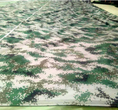 600D迷彩牛津布PVC箱包布加厚迷彩防雨篷布印花牛津布