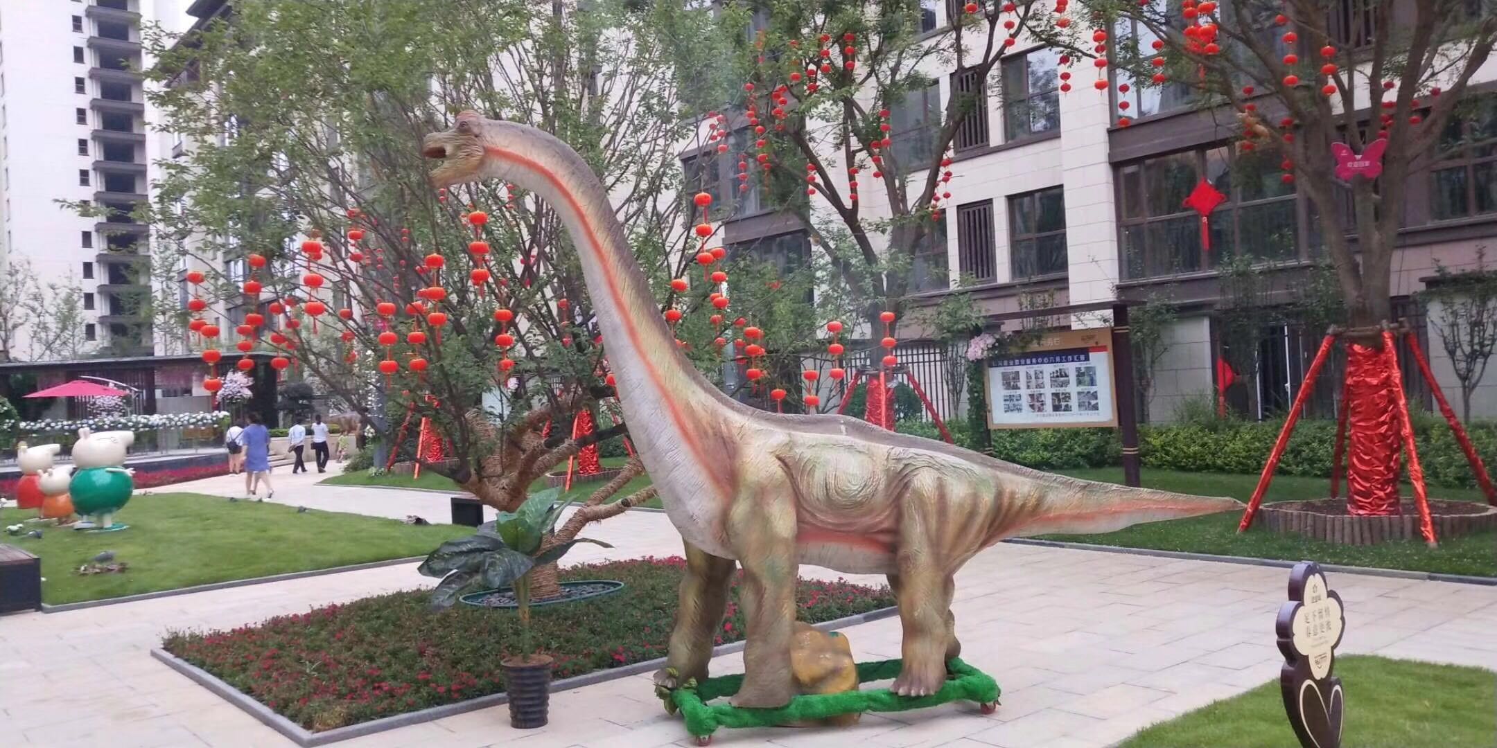 來(lái)圖定制仿真恐龍模型1-40米 仿真霸王龍