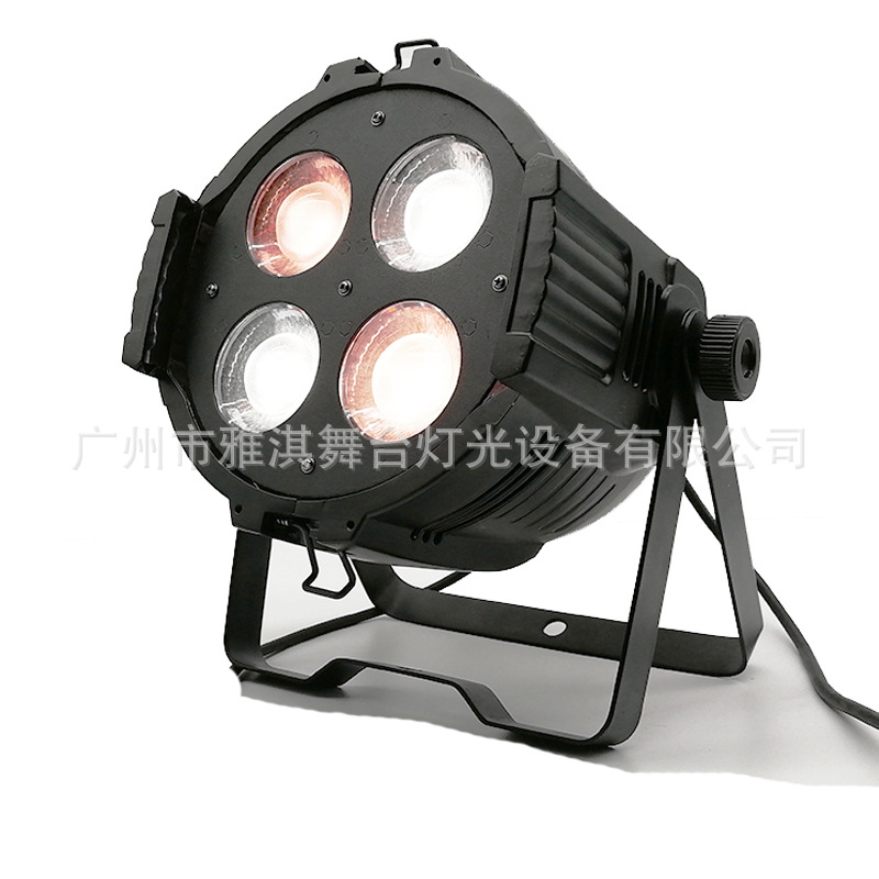 供應(yīng) 徐州 雅淇燈光 4X50W LED染色帕燈 全彩面光燈 VK-PR450 RGB多功能影視柔光燈