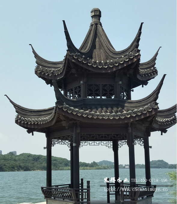 湖北防腐木涼亭 庭院涼亭 仿古涼亭 廠家直銷
